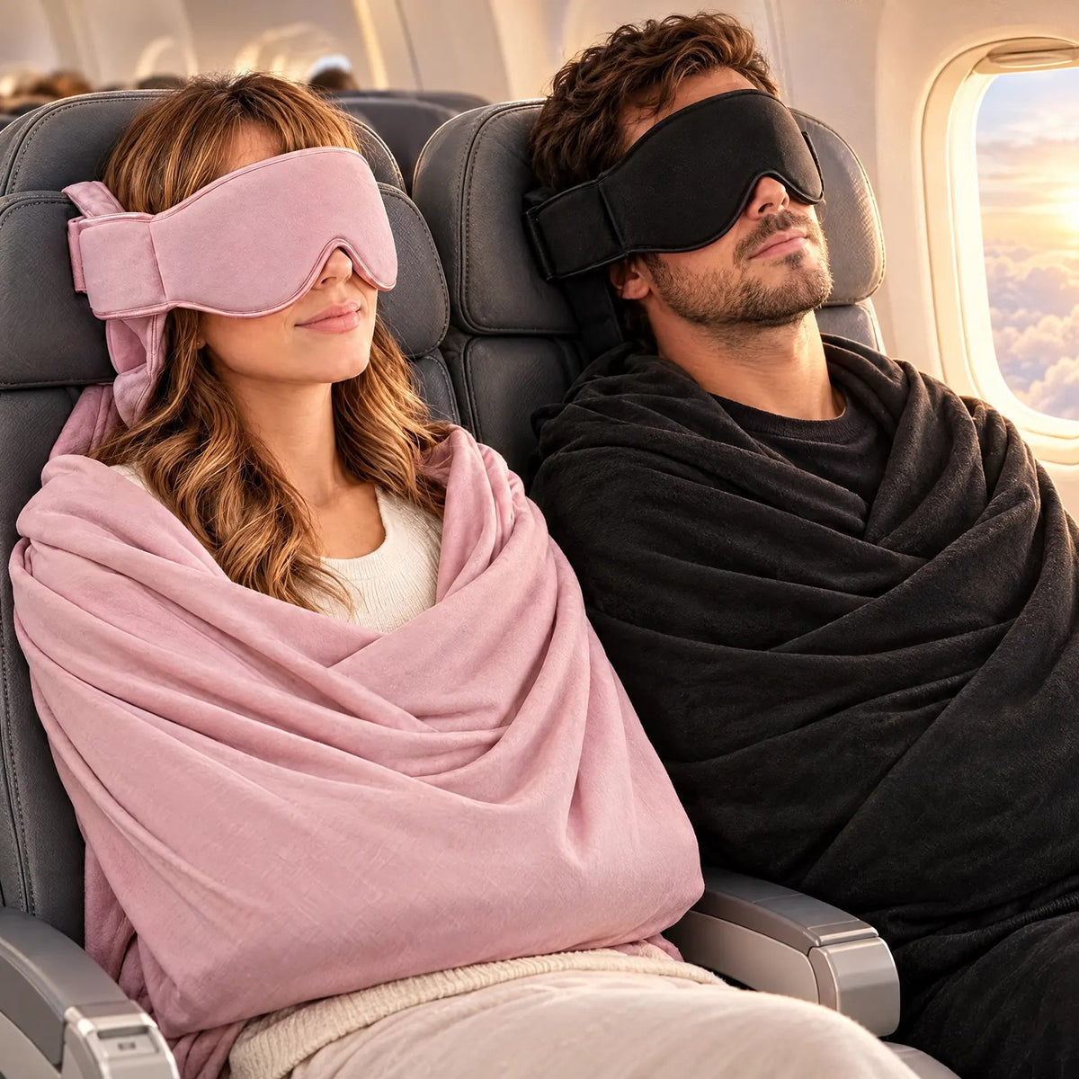 Lullo Cloud Wrap – 3-in-1 Reiseschlaf-Set